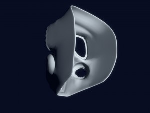 mo4 gas mask 3D मॉडल