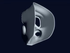 mo4 gas mask 3D Model