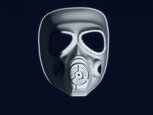 mo4 gas mask 3D मॉडल
