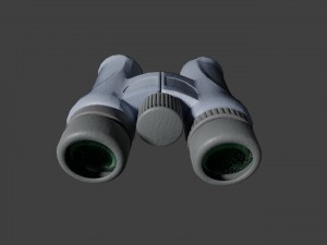 binoculars nikon monarch 7 3D 모델