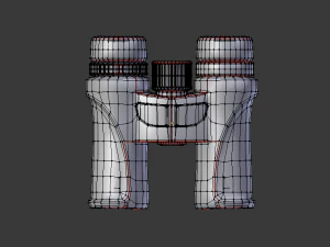 binoculars nikon monarch 7 3D Model