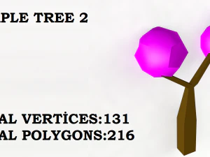 tree and mount 3D Model