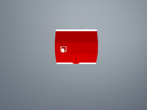 cartoon building Model 3D