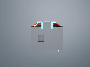 cartoon building 3D Model