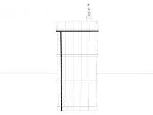 cartoon building Model 3D