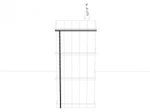 cartoon building 3D Model