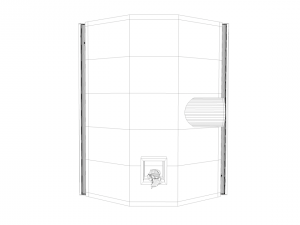 cartoon building Model 3D