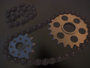 high end gear and chain 4k textures Modelo 3D