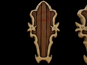 bone shield kit 3D Model