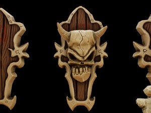 bone shield kit Modèle 3D