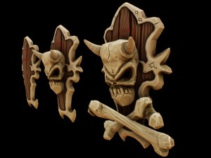 bone shield kit Modèle 3D