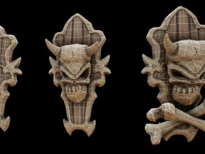 bone shield kit 3D Model