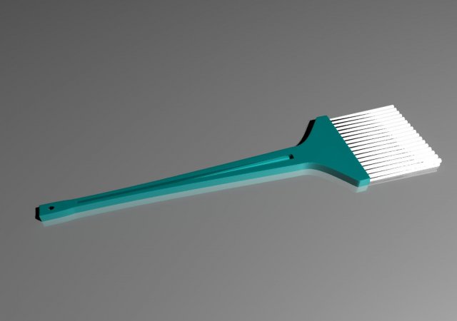 flat brush Modelo 3D .c4d .max .obj .3ds .fbx .stl .blend 