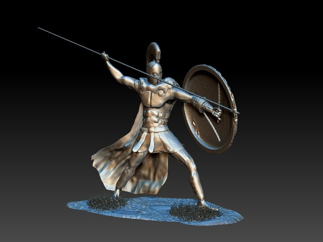 spartans 3D Модель .c4d .max .obj .3ds .fbx .stl .blend 