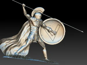 спартанці 3D Модель