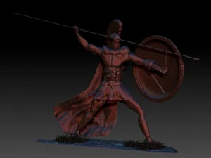 спартанці 3D Модель