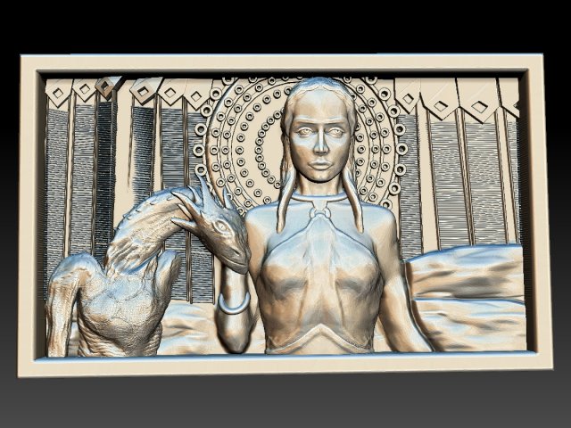 khalisi i dracon Modelo 3D .c4d .max .obj .3ds .fbx .stl .blend 