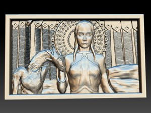 khalisi i dracon 3D Model