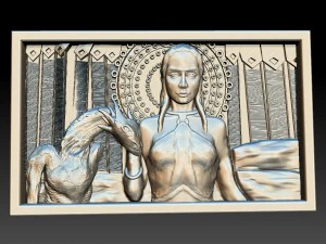 халісі дракон 3D Модель