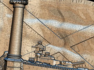 pamyatnik zaton korablyam Modèle 3D