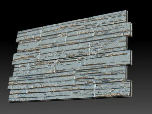 fasad panel 3d 3D Model