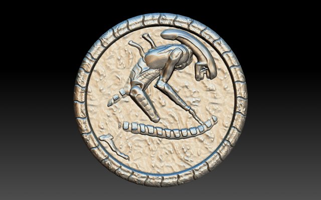 artefact-alien Modelo 3D .c4d .max .obj .3ds .fbx .stl .blend 