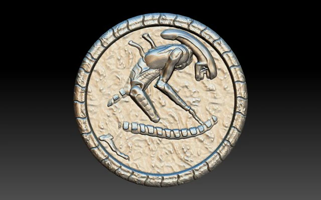 artefact-alien 3D Model .c4d .max .obj .3ds .fbx .stl .blend