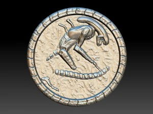 アーティファクトエイリアン 3Dモデル