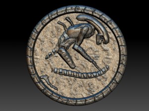 artefact-alien Modelo 3D
