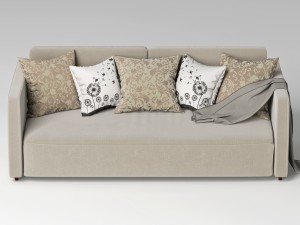 soft sofa 3D Model