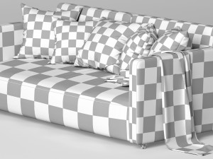 soft sofa 3D Model
