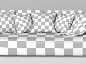 soft sofa 3D Model