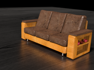 sofa Modèle 3D