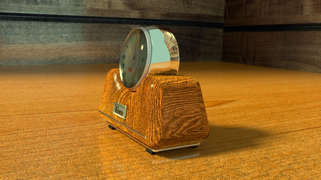 desk clock 3D 模型 .c4d .max .obj .3ds .fbx .stl .blend 