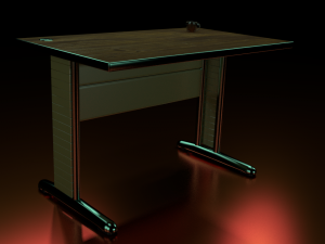 desk 3Dモデル