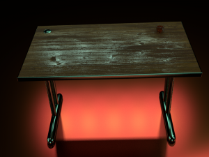 desk 3Dモデル