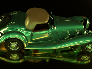 classic car 3D 模型