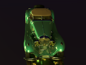 classic car 3D 模型
