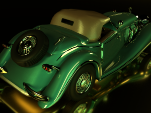 classic car 3D 模型