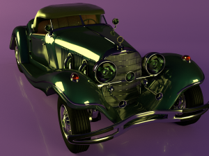 classic car 3D मॉडल