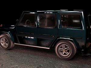 mercedes benz g500 Modèle 3D