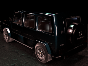 mercedes benz g500 Modèle 3D