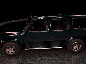 mercedes benz g500 Modèle 3D