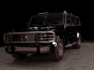 mercedes benz g500 Modèle 3D