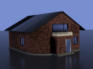 house 3D 模型