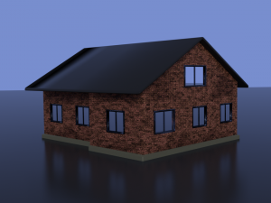 house 3D 模型
