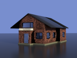 house 3D 模型