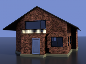 house 3D 模型