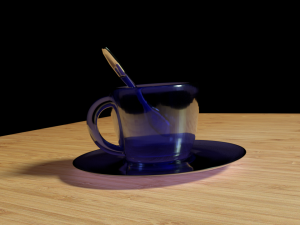 tea set 3D 모델