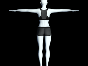 cyberpunk - mesh activewear clothing 3D Model